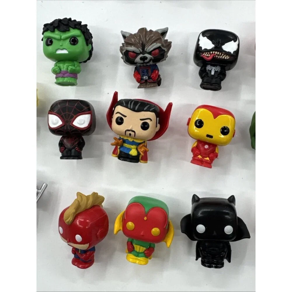 Marvel Comics Avengers Funko Pocket Pops Figures Lot of 23 Mini Bitty Toy Bundle